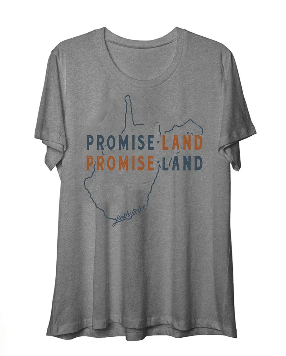 Grey Promise Land Tee