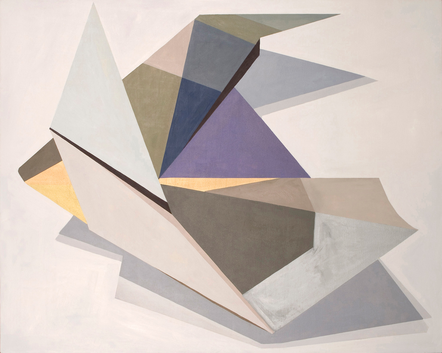 Origami #5. 2007. Oil on canvas. 152 x 122cm.