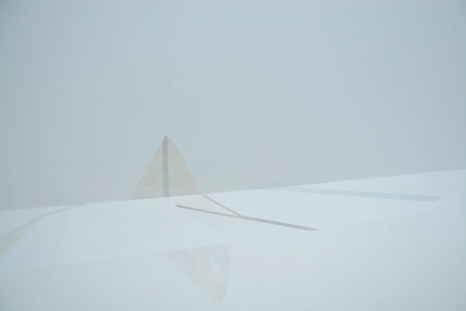 Surface event #6. 2014. Oil acrylic, enamel, gesso and wax on walls. Dimensions variable.