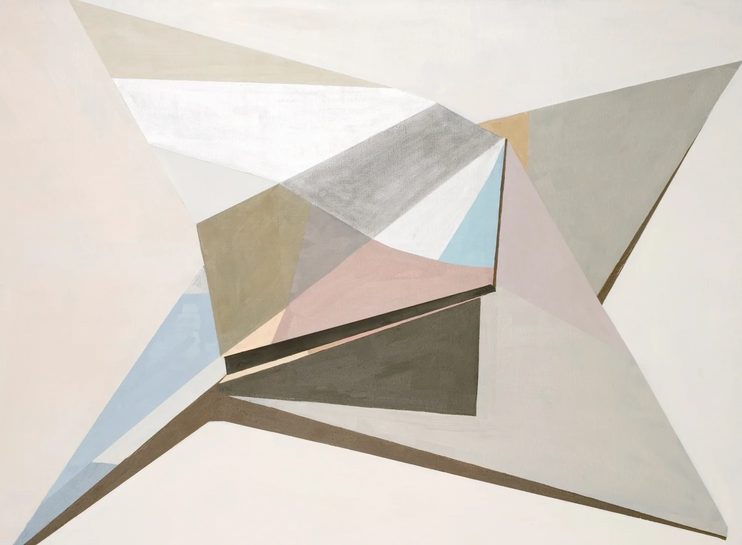 Origami #2. 2007. Oil on canvas. 121 x 90cm.