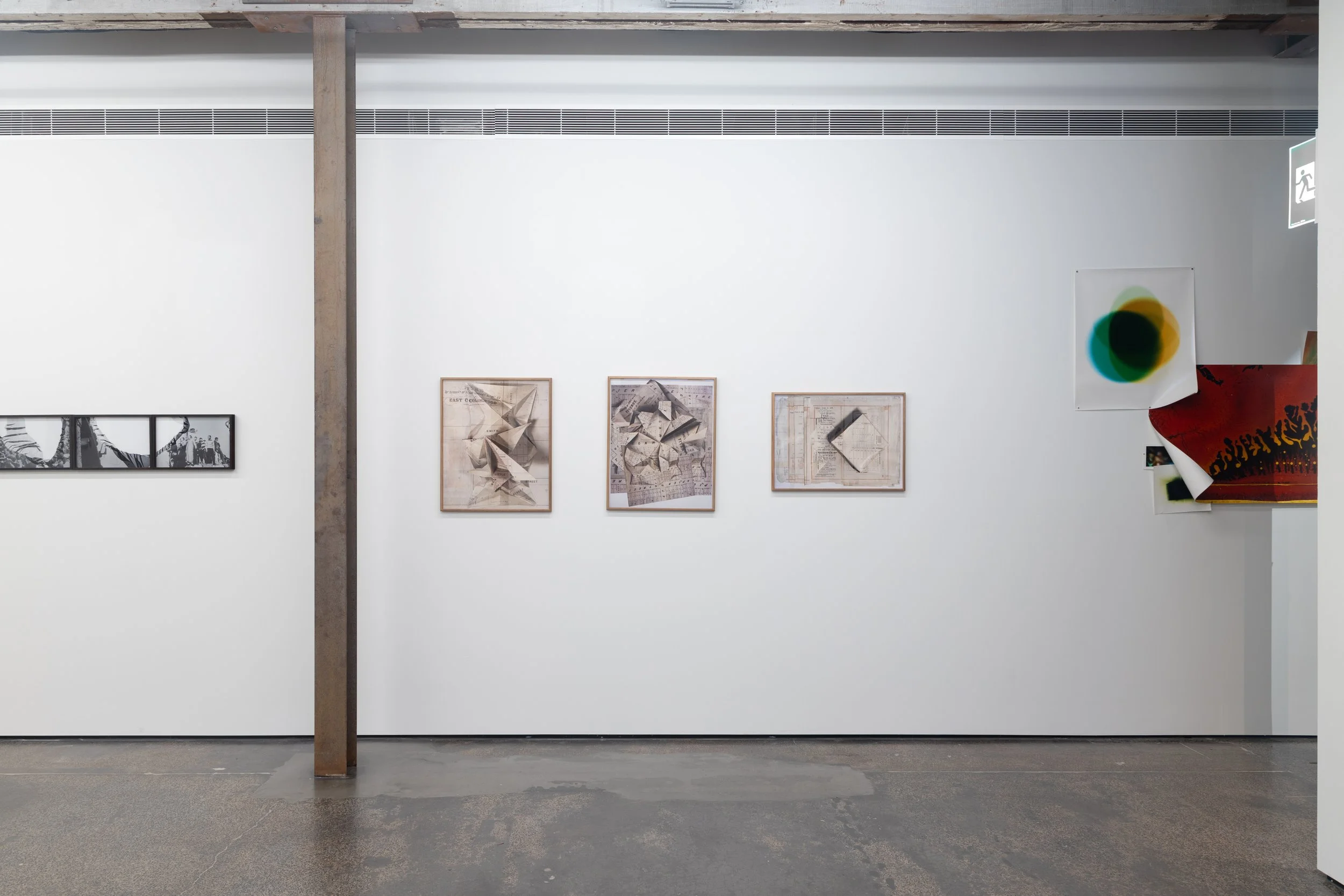  Never Keep Both Feet on the Ground  28 Mar - 10 May 2025   Sarah Scout Presents, Collingwood  Andrea Eckersley | Aylsa McHugh | Veronica Kent | Elena Misso |  Ezz Monem | Ma rdi Nowak | J ake Preva l | Sally Smart | David Hug h Thomas   Never Keep B
