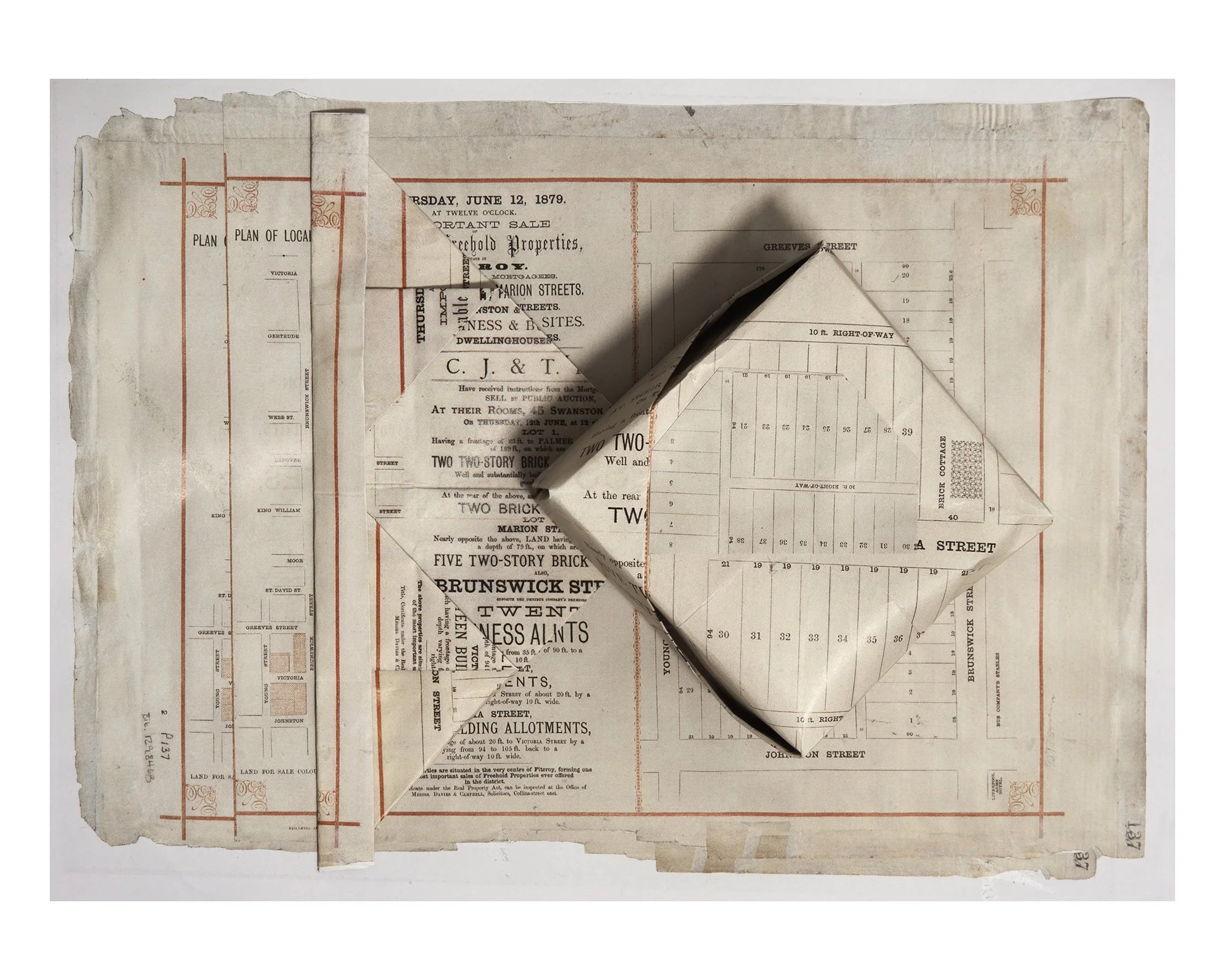Andrea Eckersley, Two for two, 2025, pigment ink-jet print,  500 X 684mm.