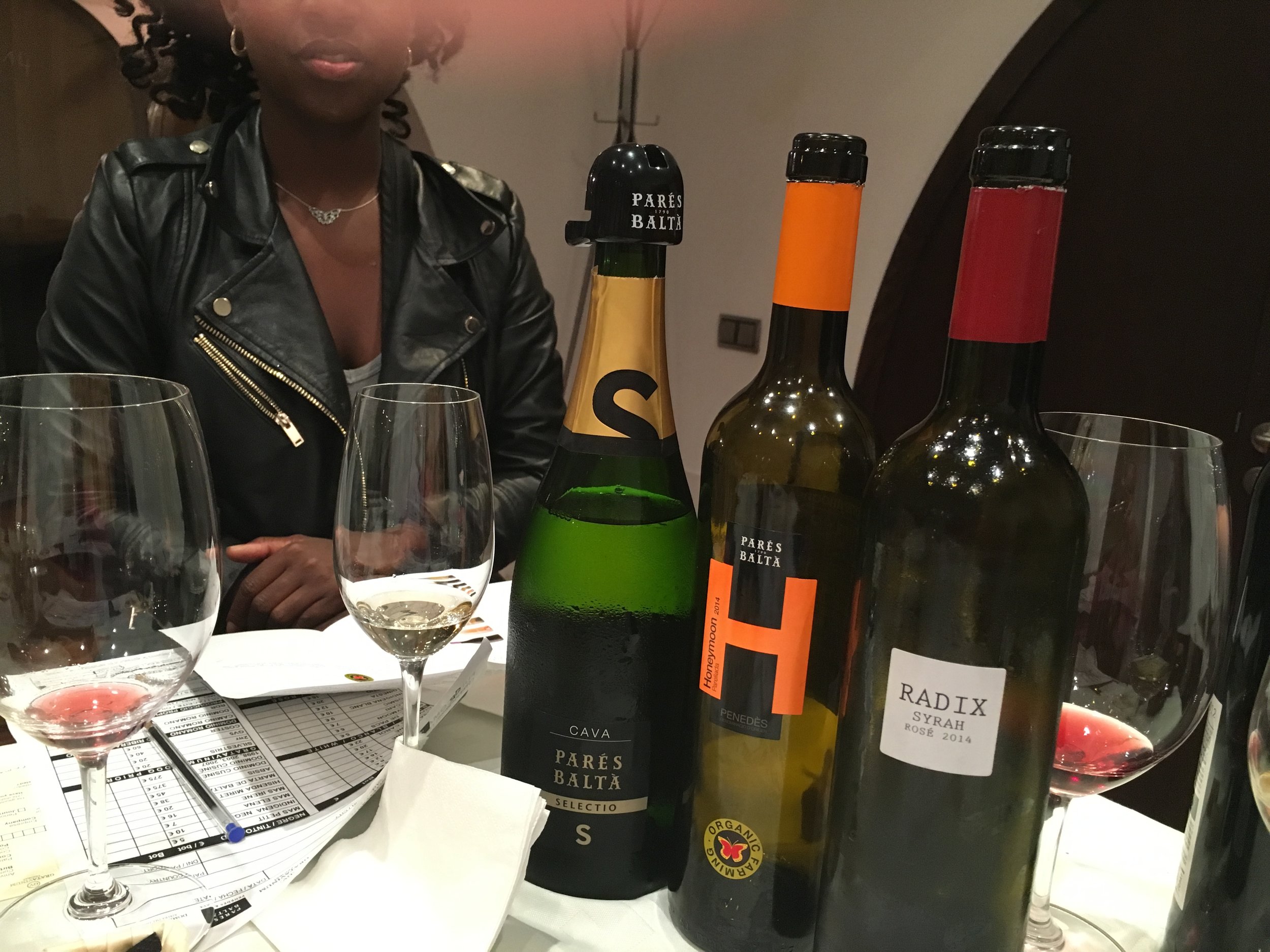 I ordered several bottles of the wine from he Parés Balta tour. The wine arrived just in time for Thanksgiving. I was looking forward to it and found out I was pregnant! :-) No wine for me!!!!