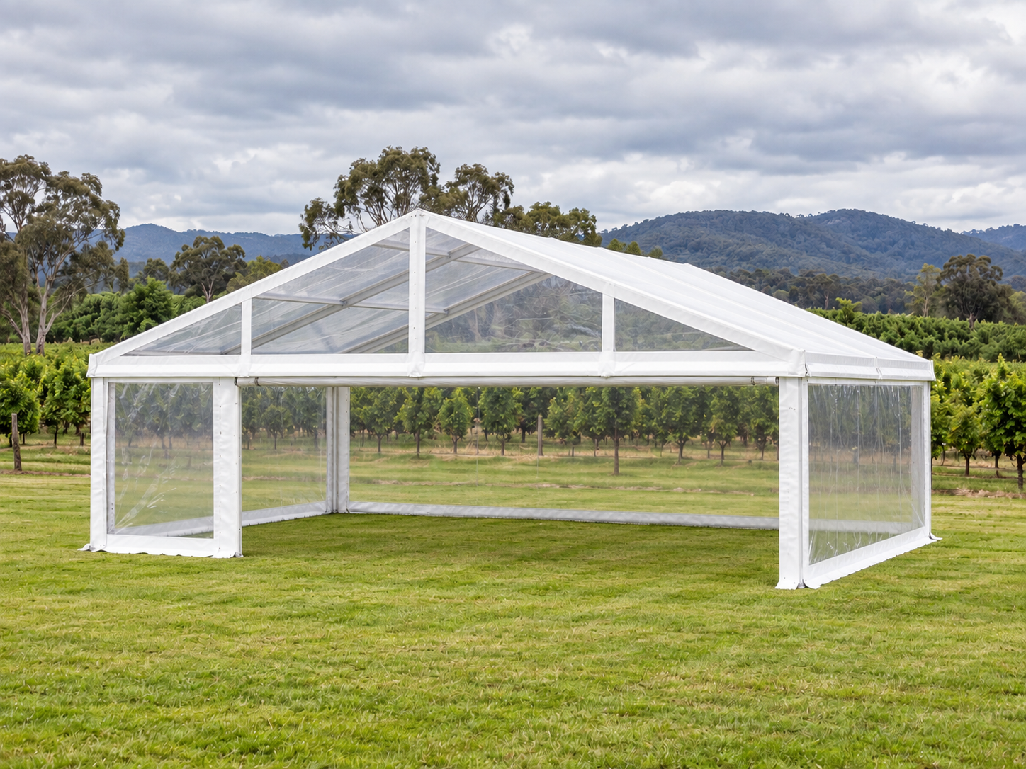 10m x 3m Clear Span Marquee