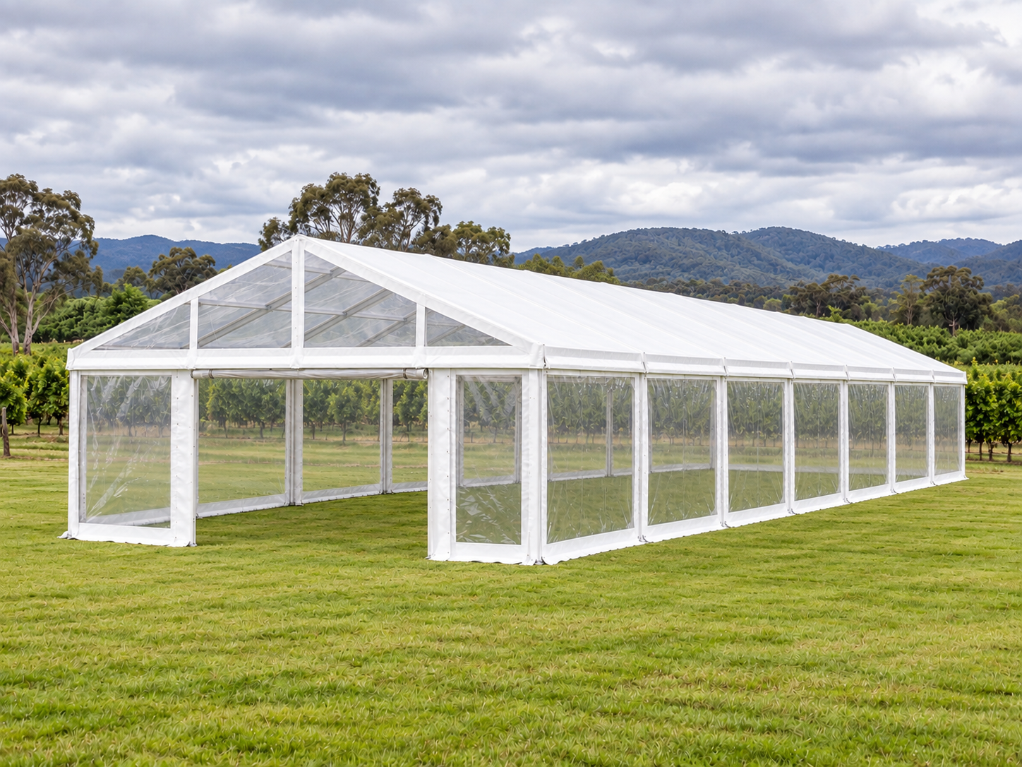 6m x 21m Clear Span Marquee