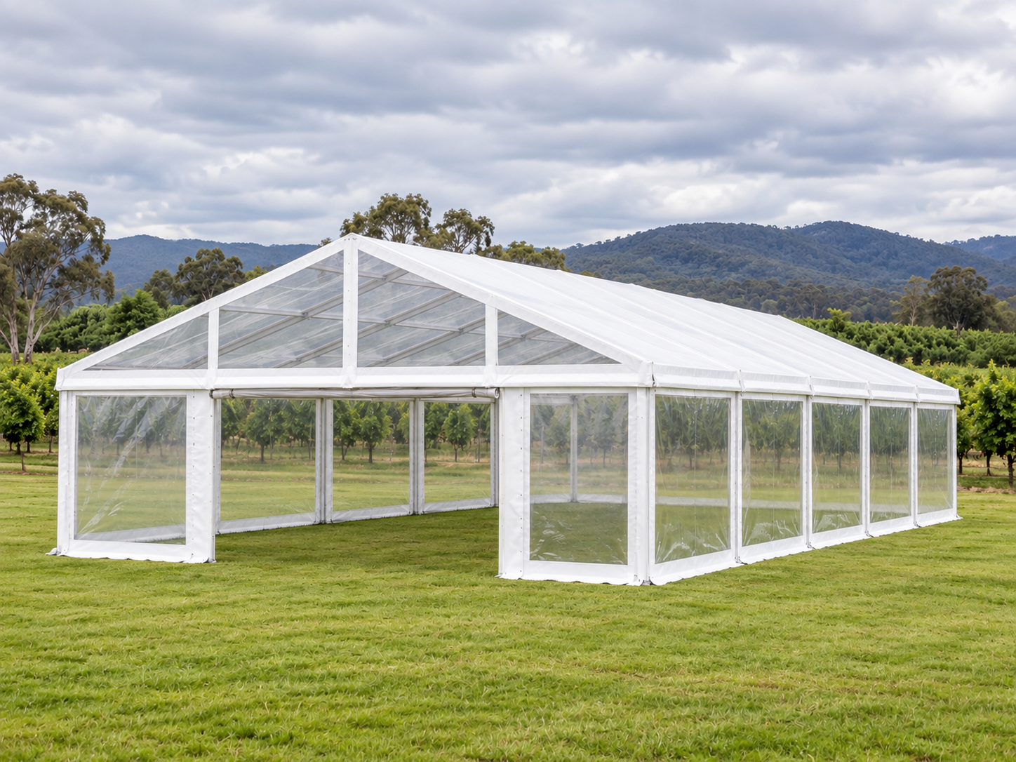 10m x 15m Clear Span Marquee