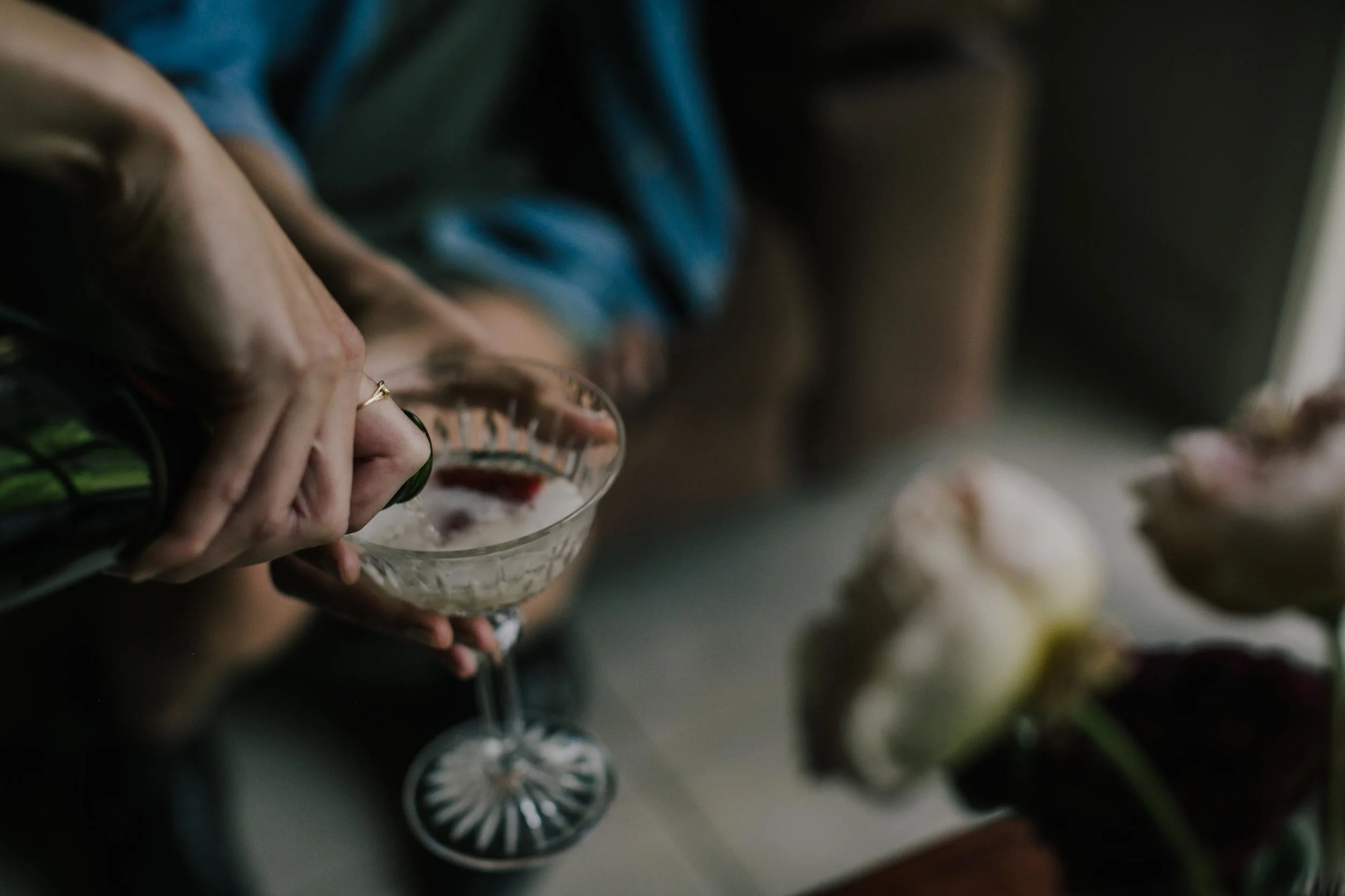 Glasses - Bohemian Style Champagne Sauces