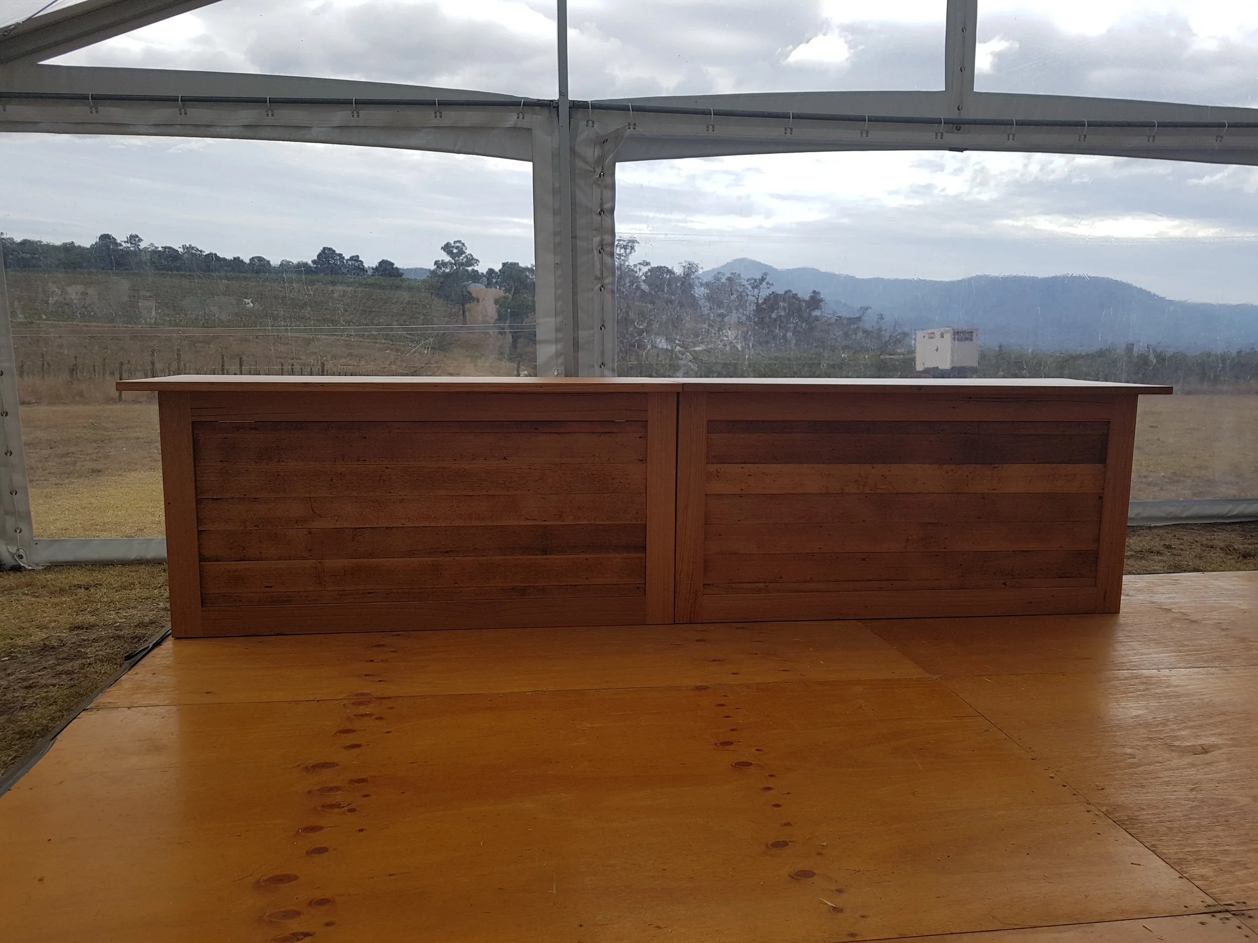 Timber bar hire
