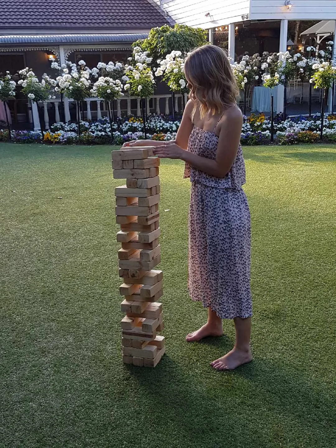 Lawn Games // Giant Jenga