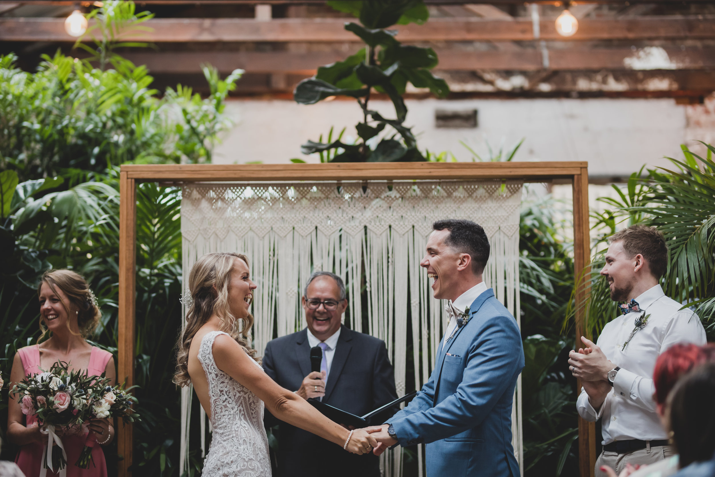 Wedding ceremony arch