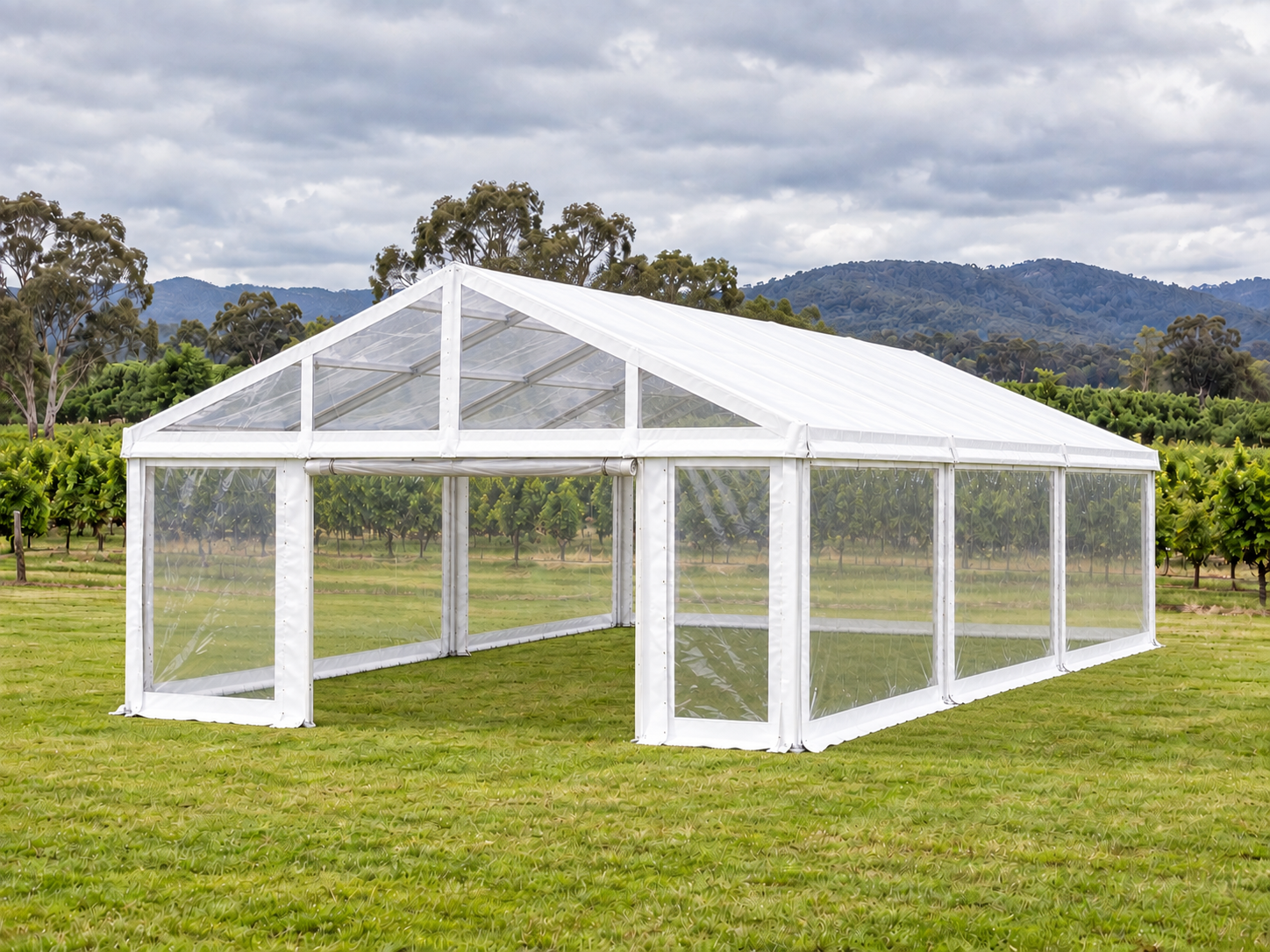 6m x 9m Clear Span Marquee