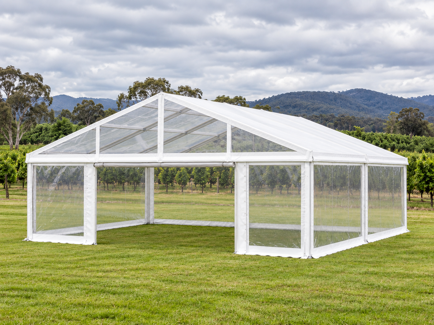 10m x 6m Clear Span Marquee