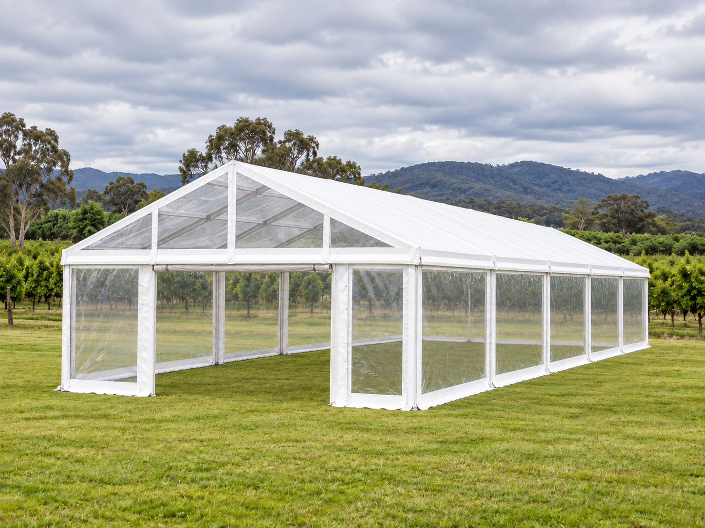 6m x 15m Clear Span Marquee