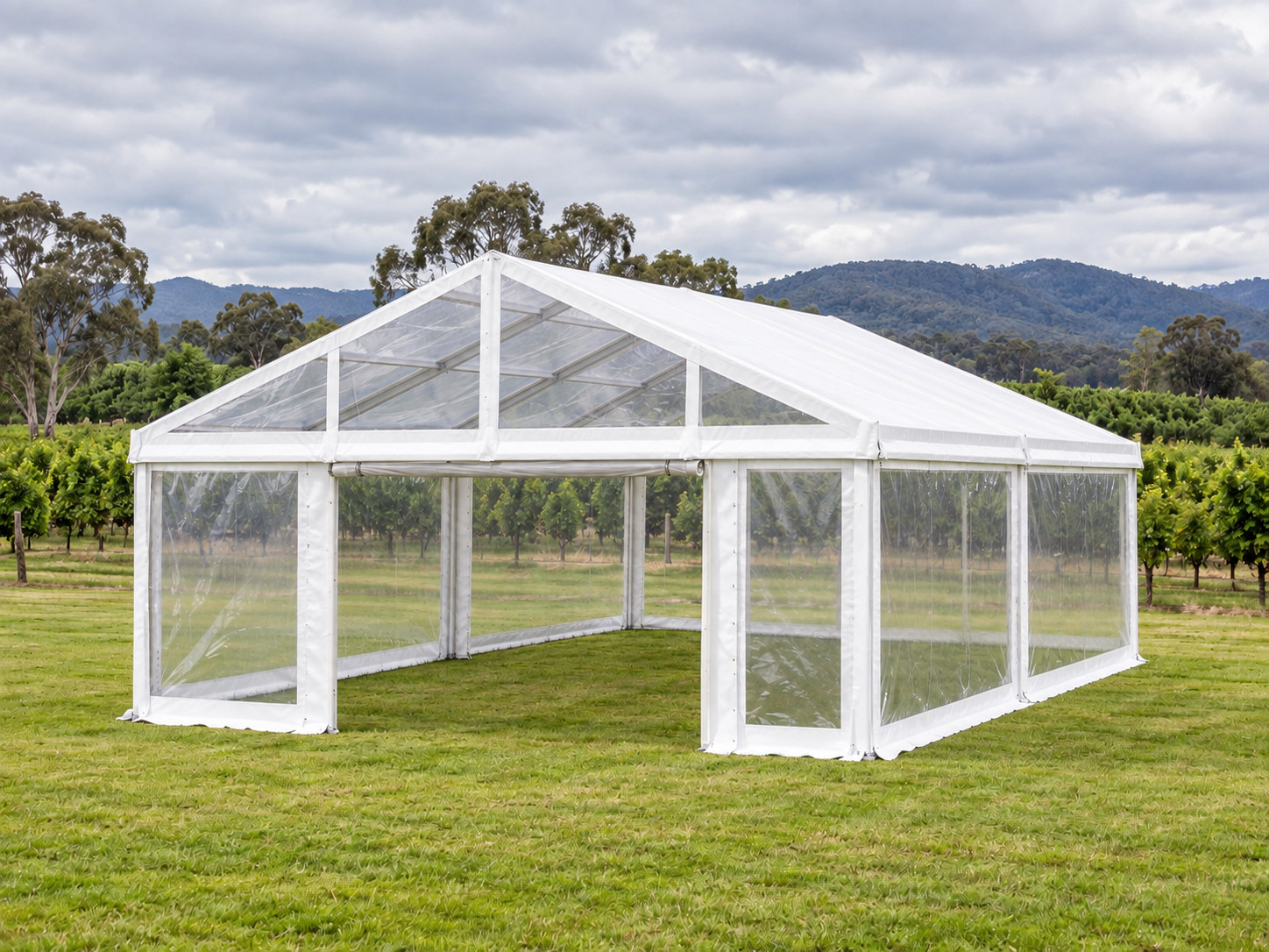 6m x 6m Clear Span Marquee