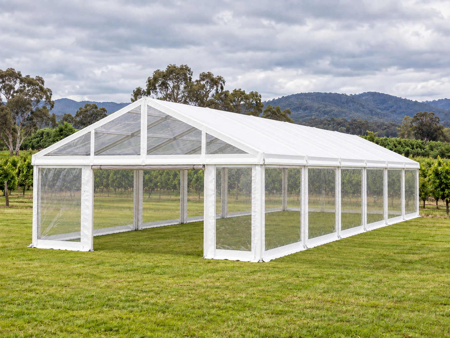 6m x 18m Clear Span Marquee