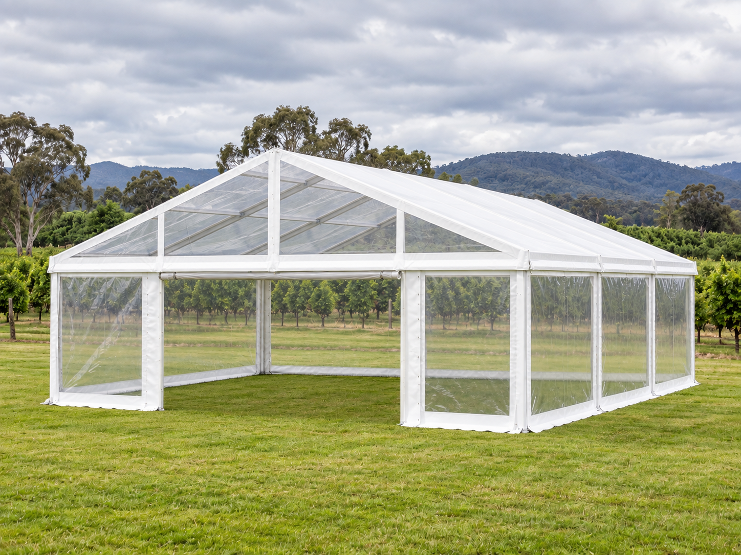 10m x 9m Clear Span Marquee