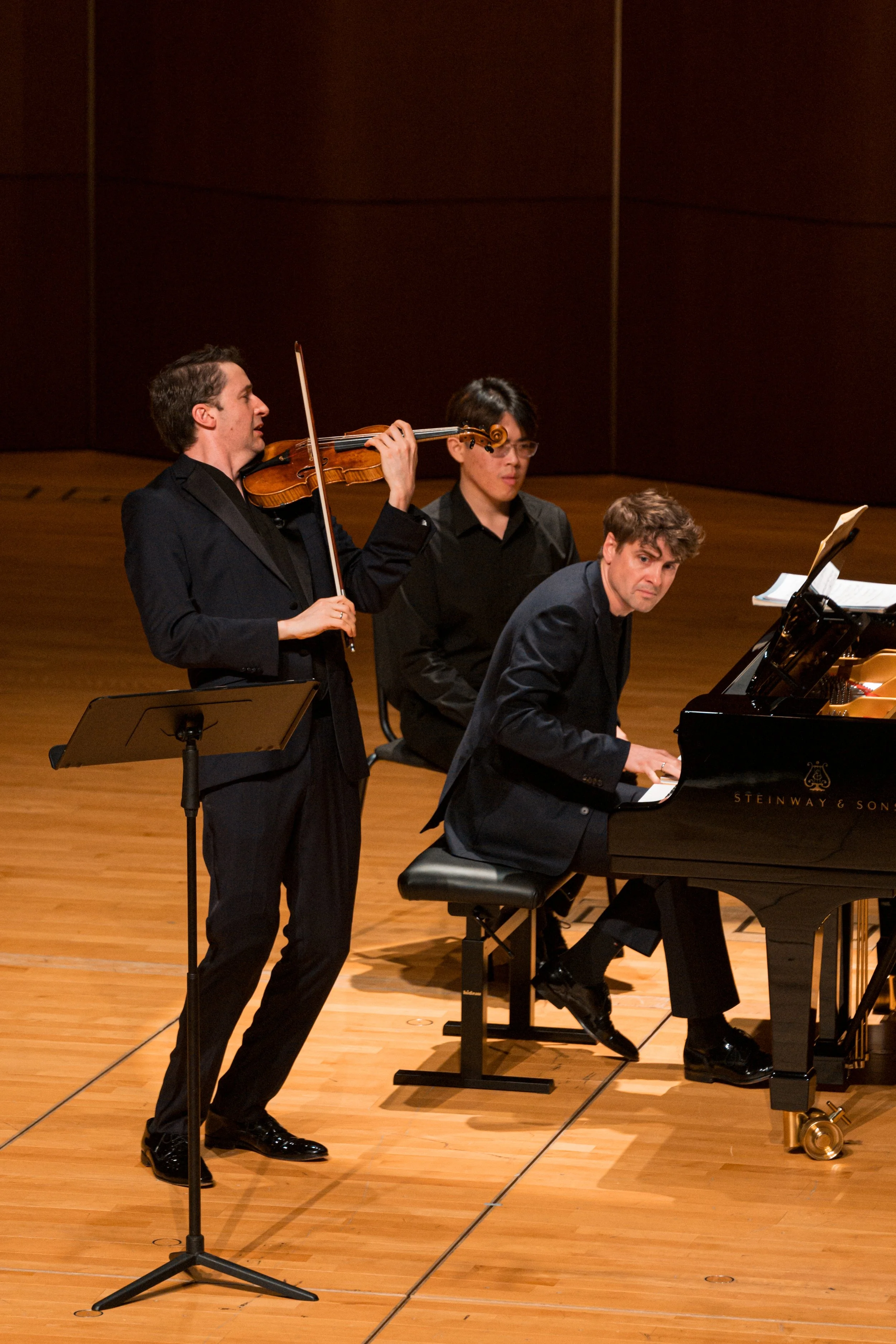 Noah Bendix-Balgley & Alessio Bax at HKU MUSE