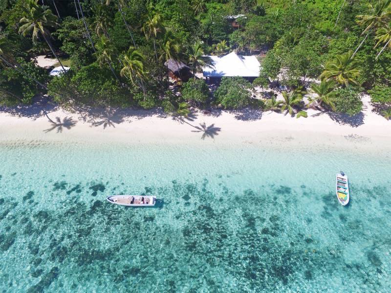 Birdseye view of Maqai Eco Resort