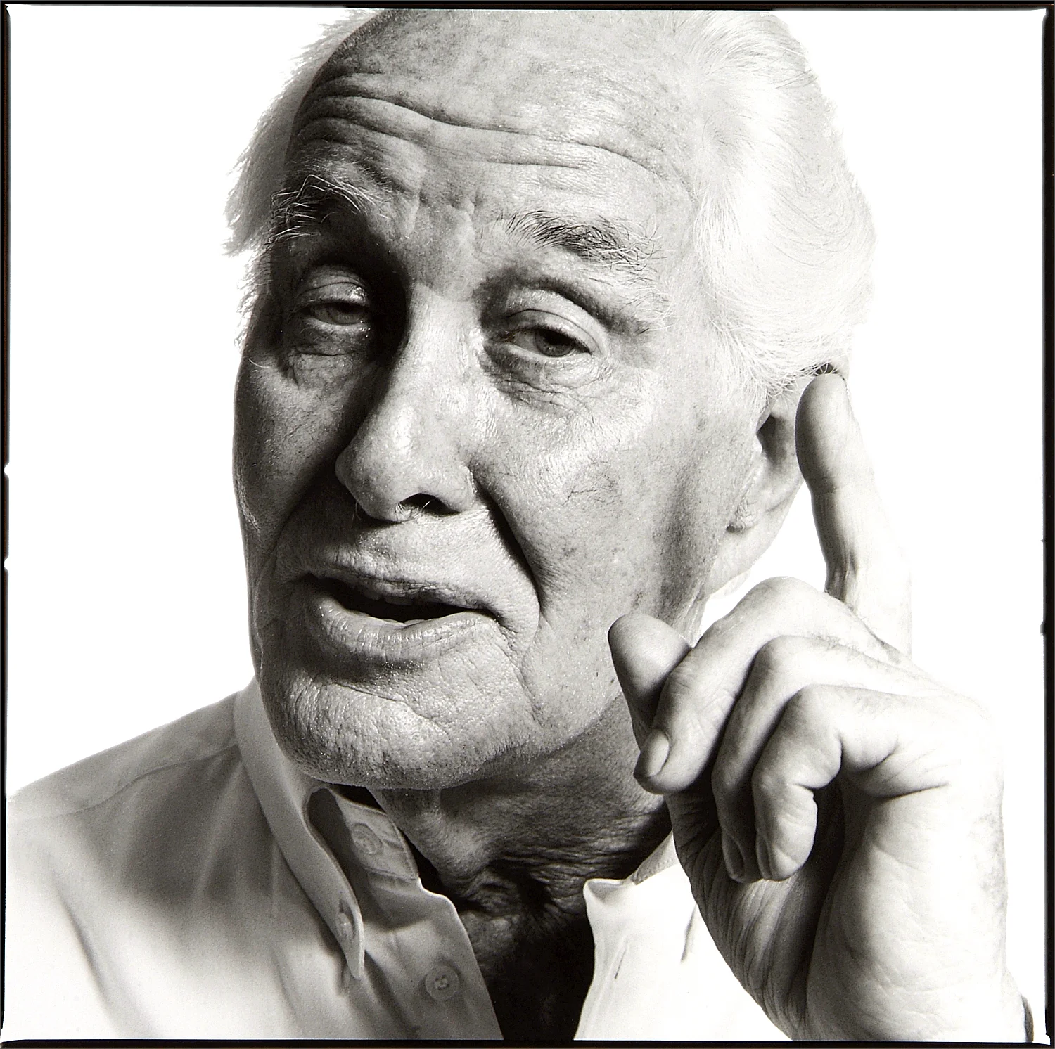 Ronnie Biggs, Great Train Robber. From Cons to Icons Exhibition. Portrait by Anthony Oliver