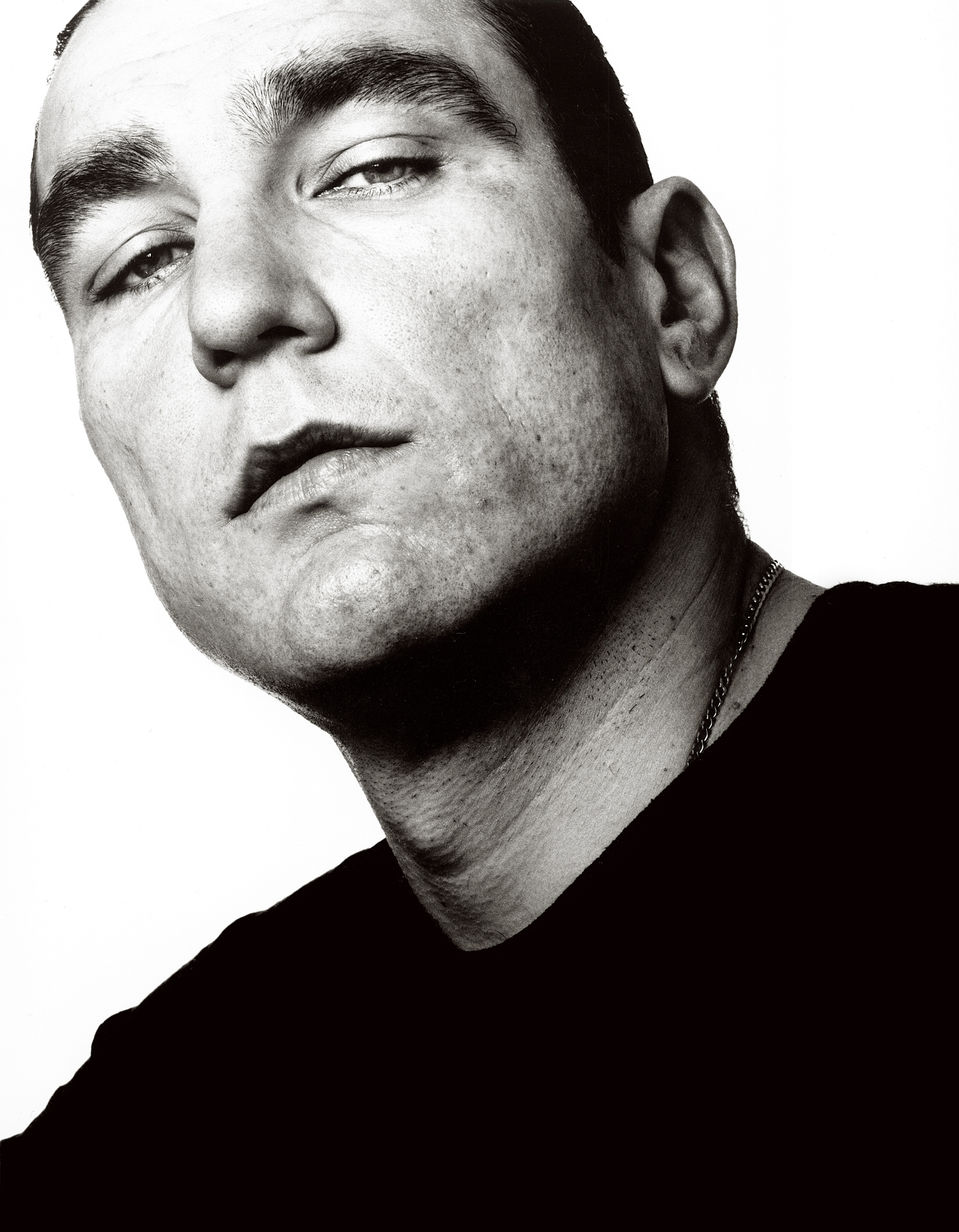 Vinnie Jones, Actor, Book cover. Portrait by Anthony Oliver