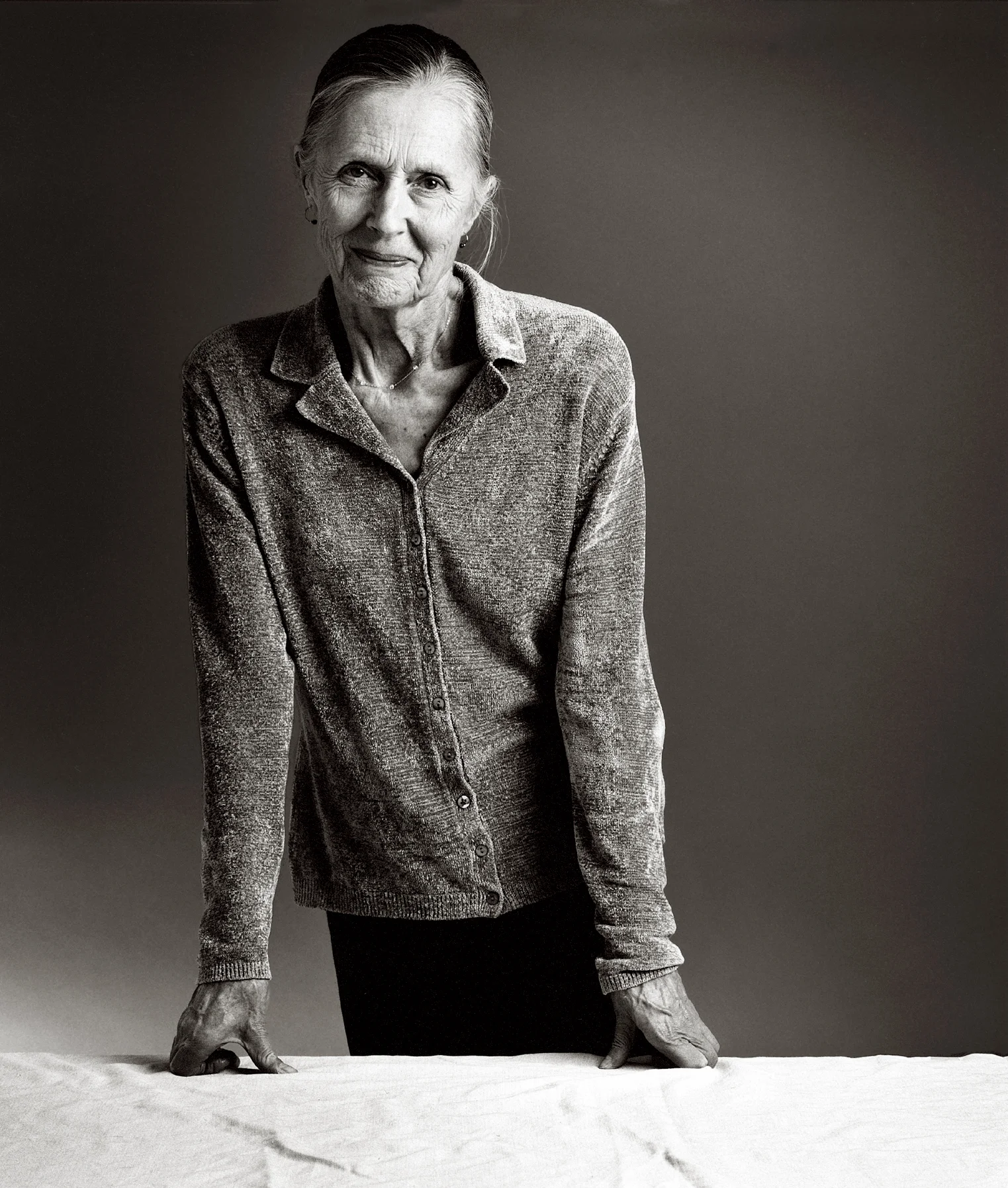 Artist, Whitechapel Gallery Centenery Show. Portrait by Anthony Oliver