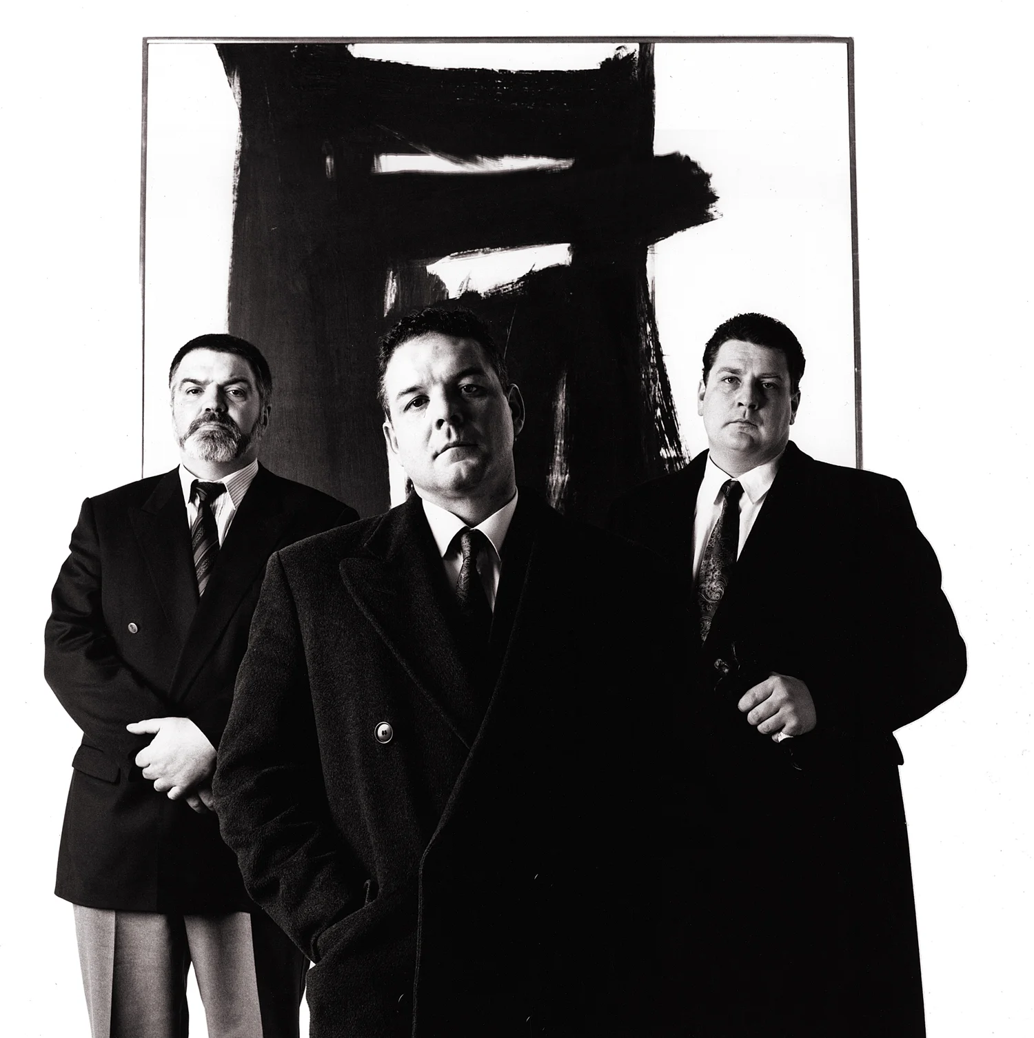 Franz Klein and Bouncers, For Sam Taylor-Wood at the Tate. Portrait by Anthony Oliver