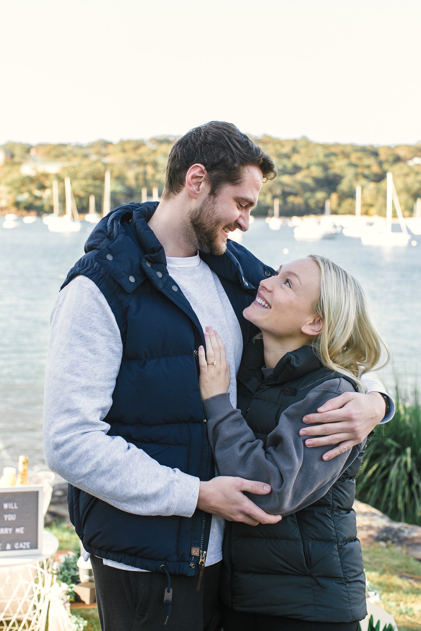 BALMORAL BEACH SURPRISE PROPOSAL PHOTOGRAPHER SYDNEY