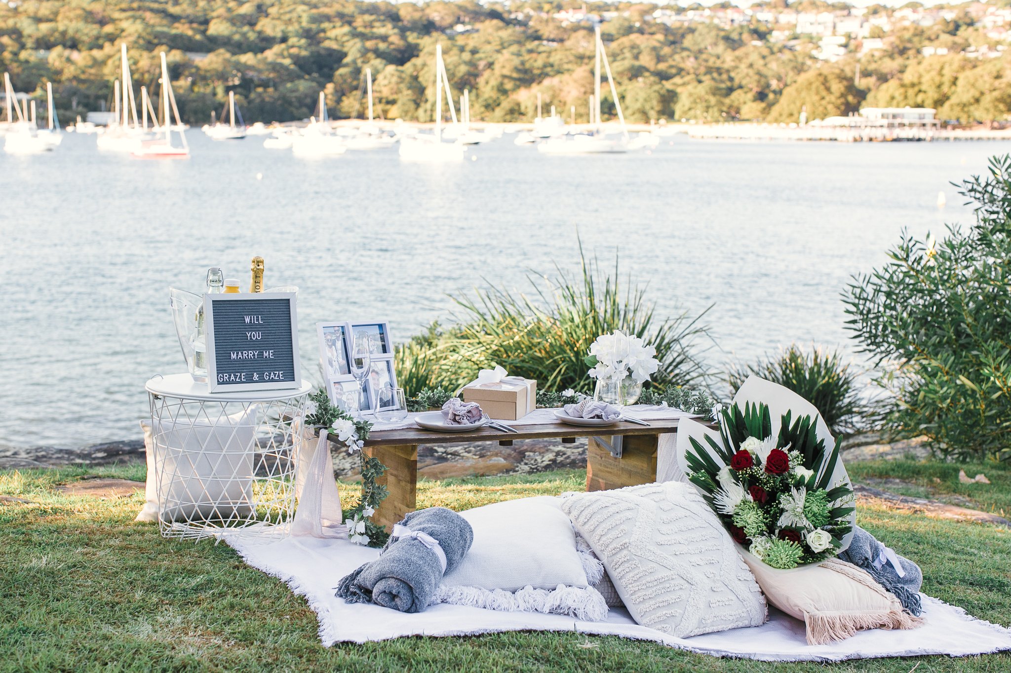 BALMORAL BEACH SURPRISE PROPOSAL PHOTOGRAPHER SYDNEY