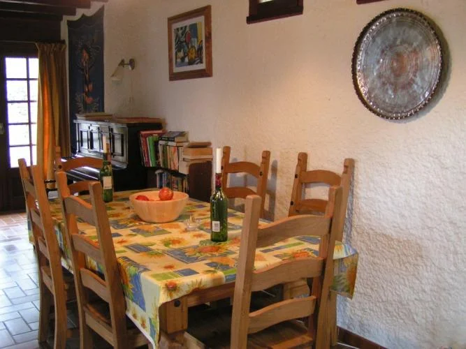 Dining room area