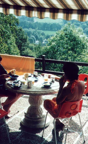 Patio on the sun terrace