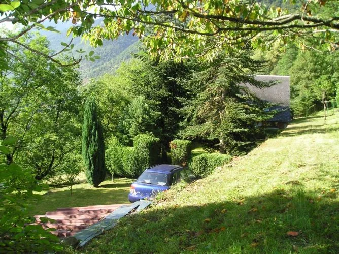 Looking along the top terrace