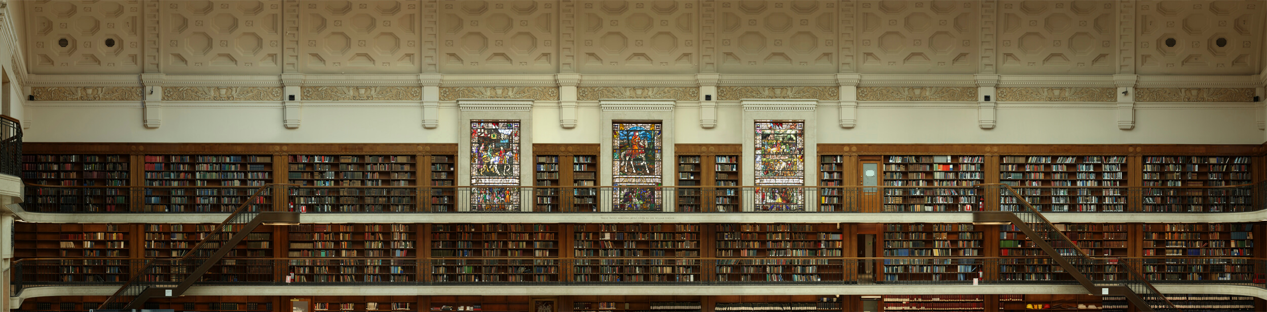 Domain wall of the Mitchell Library, part of the State Library of NSW.