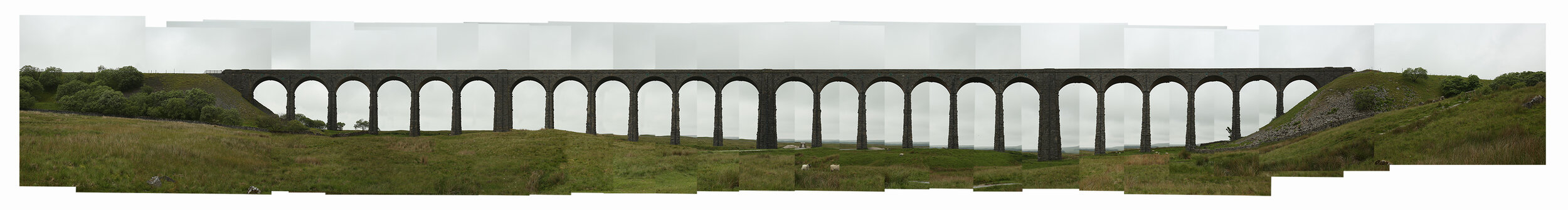 Viaduct on the Settle to Carlise rail line, United Kingdom