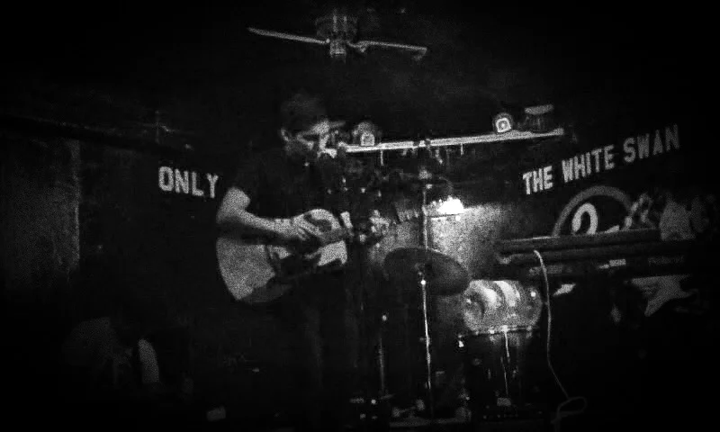 EVEN OXEN PERFORMING AT THE WHITE SWAN IN HOUSTON, AUGUST 15TH
