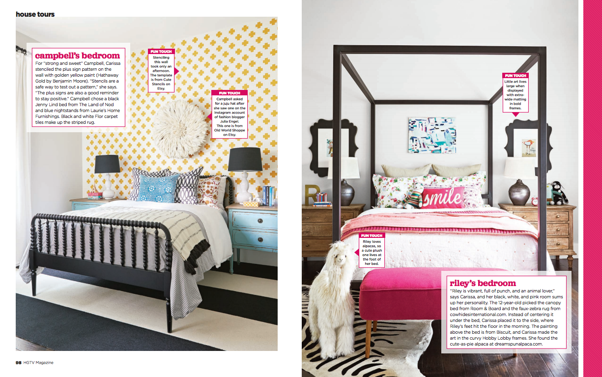 Guess which would have been my dream room growing up? Hint: it's the one with the alpaca. I really want that alpaca.