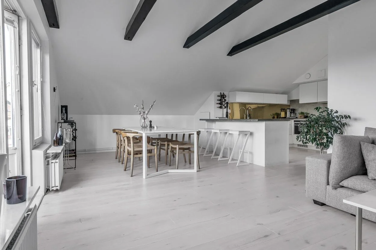 Vinkelgatan Matbord Marmor 9