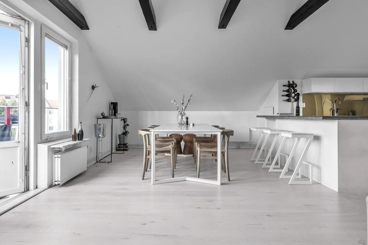 Vinkelgatan Matbord Marmor 5