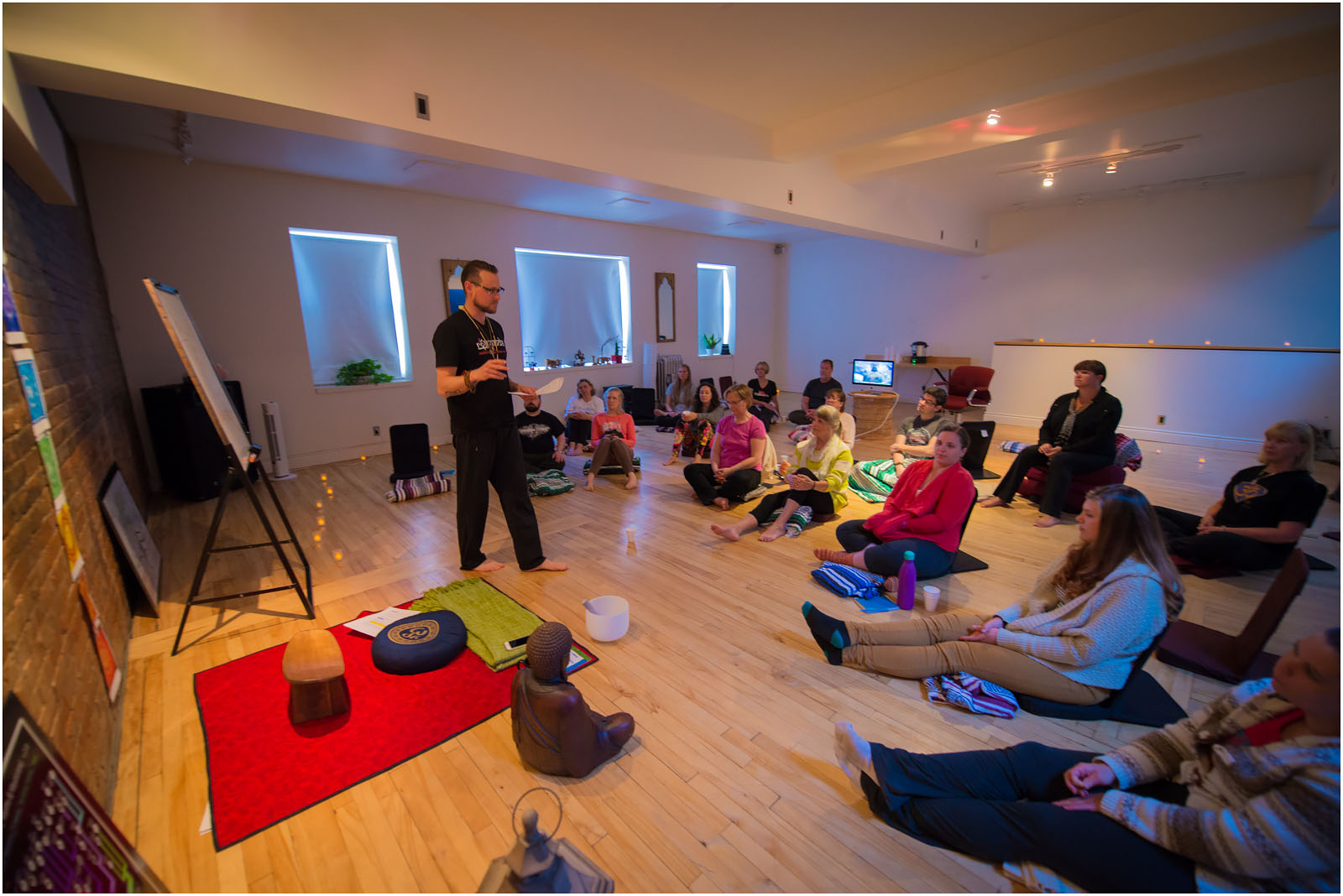 The Pattern Interrupt II eight week journey wrapped up on May 13th.. 25 beautiful souls cultivated their spiritual practice and changed their lives!! An unbelievable experience... Are you ready to let go of stress, anxiety, depression...ego?!! Next journey will be a four week immersion called LS (Life Solutions) taking place in Fall 2015 at the ryananda meditation studio! Love these timeless teachings....