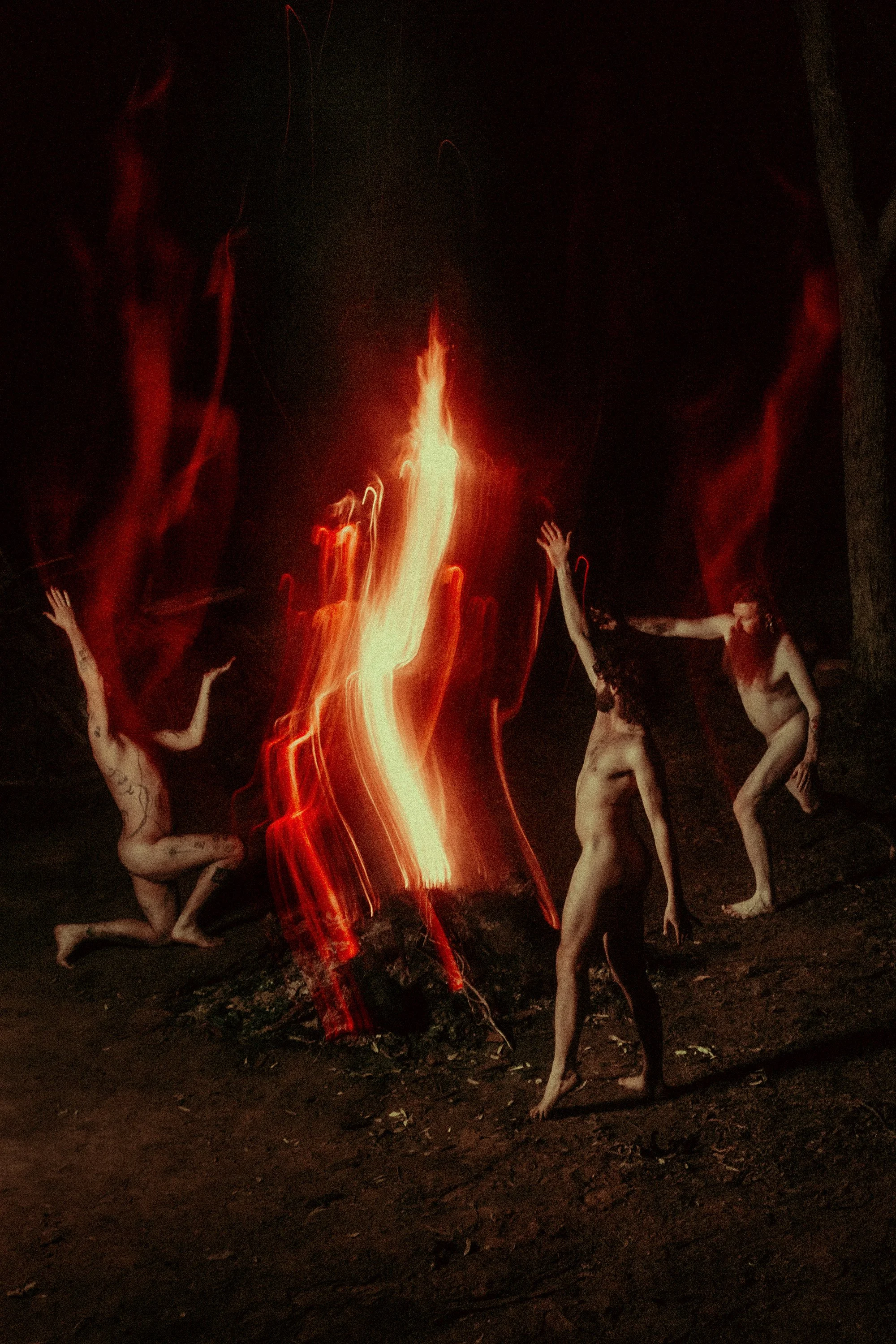 FAGGOT MAGIC BONFIRE // Finalist for the National Photographic Portrait Prize, 2025
