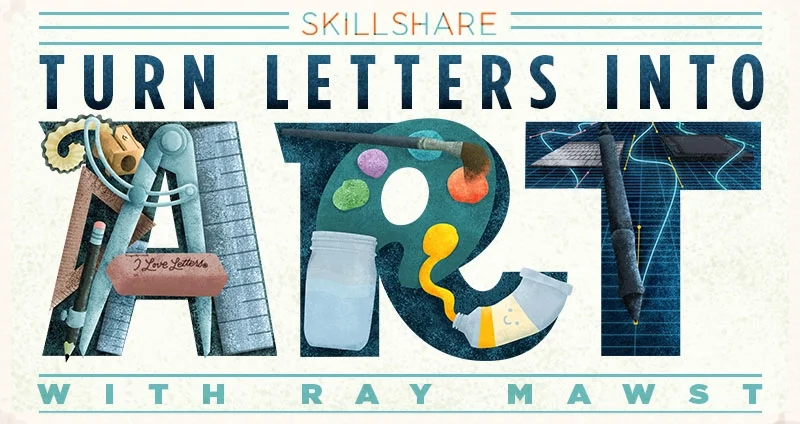 Illustrative Lettering - Turn Letters Into Art