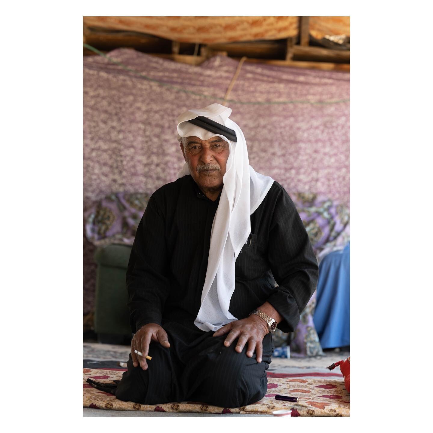 A memorable encounter with the leader of a Bedouin family based in Al-Mehtwish, West Bank. The leader of this once nomadic Bedouin family greeted us with open arms and warm hospitality. We met as a way to learn about the women in the village who have