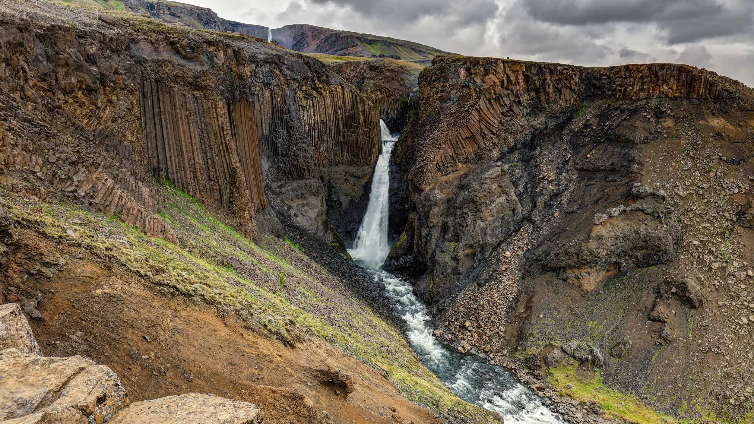 Litlanesfoss Waterfall, East Iceland
