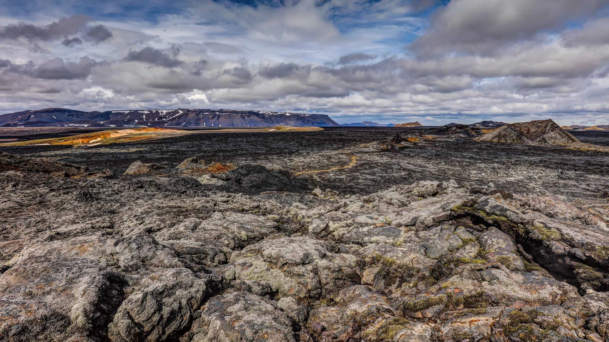 Krafla Lava Fields & Hófur Crater