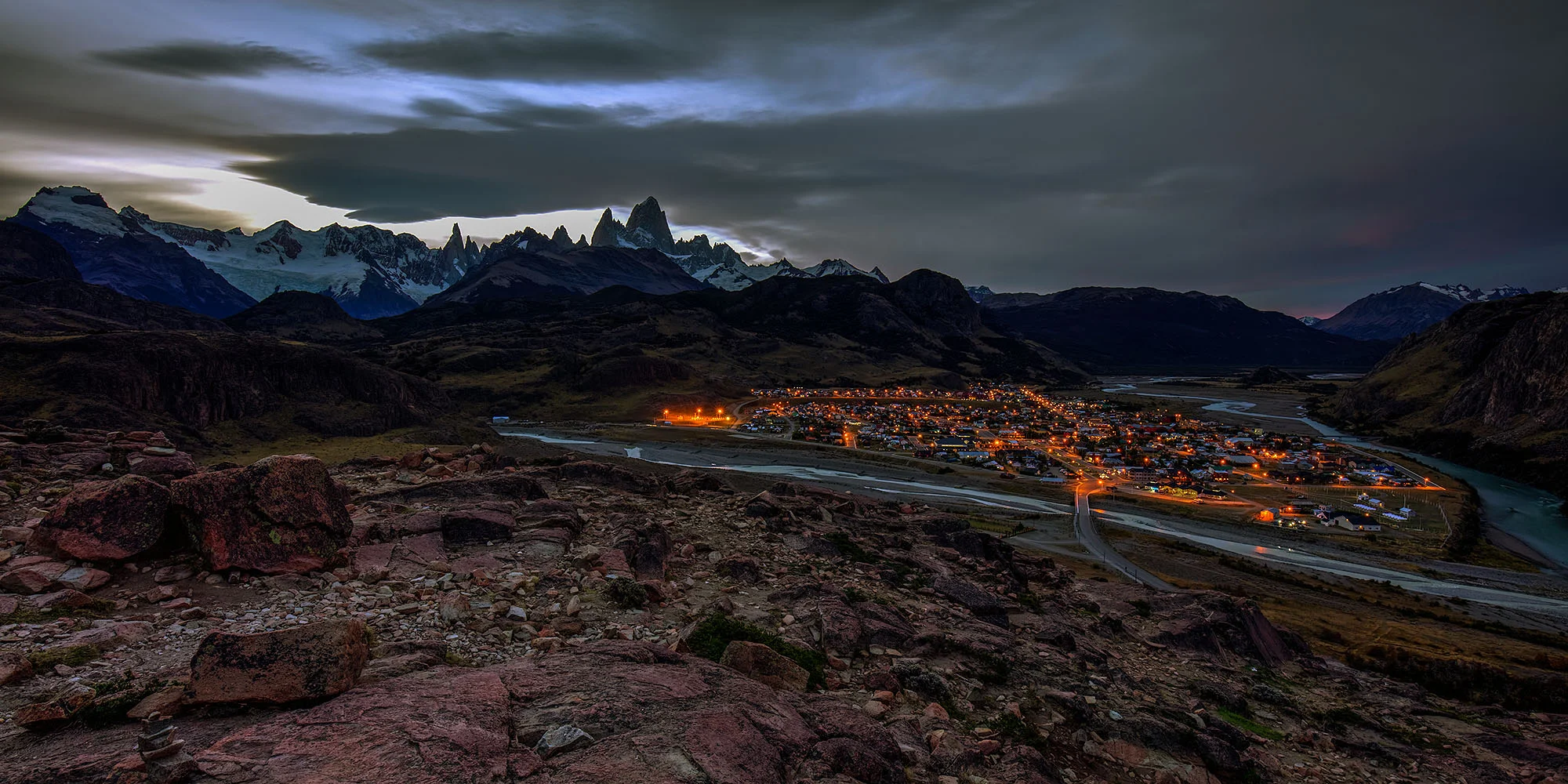 El Chaltén from Los Cóndores