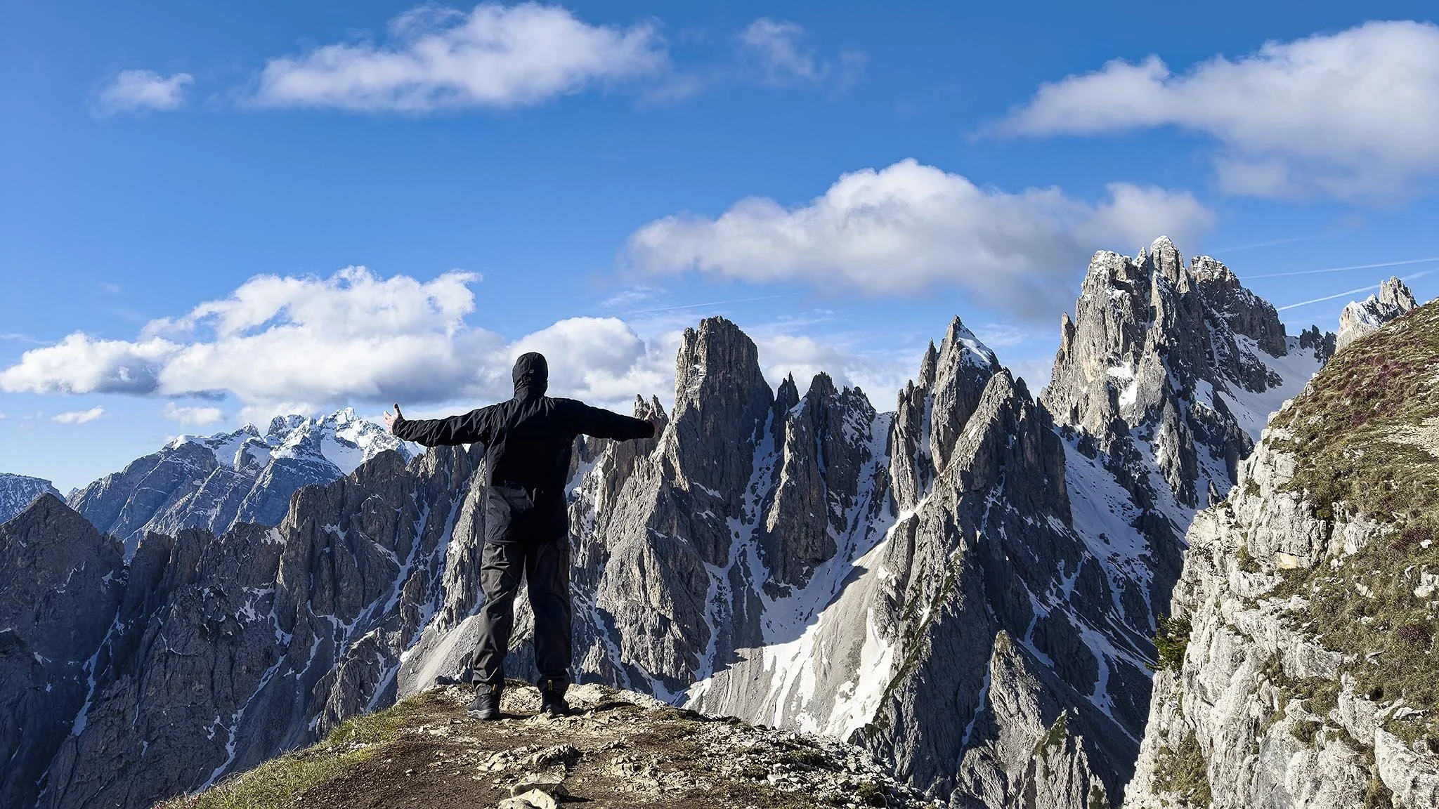 Looking Towards Cadini di Misurina