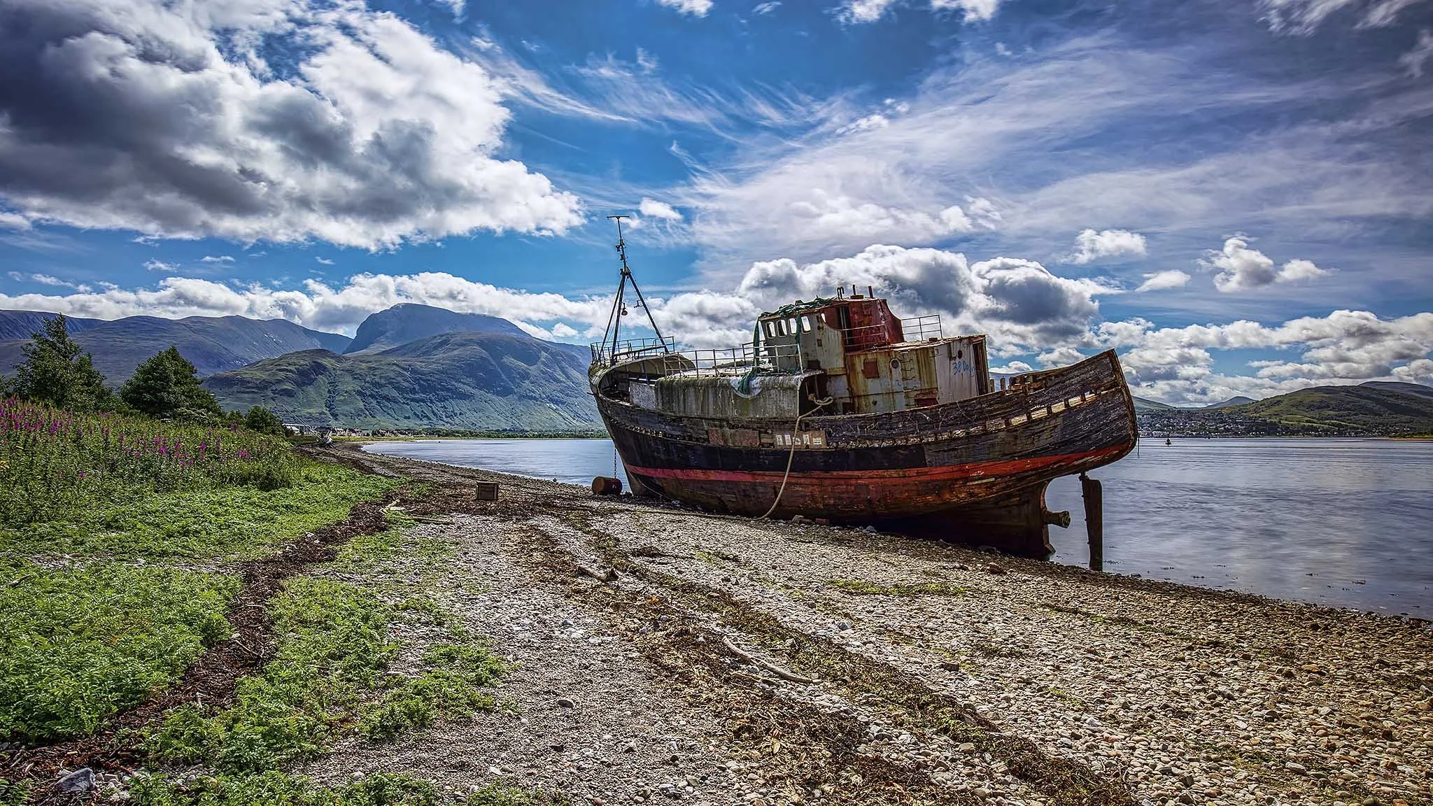 Corpach Shipwreck - Old Boat of Caol