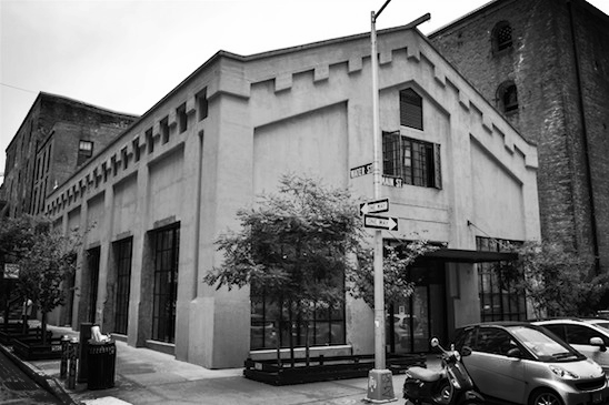 Photo of 16 Main Street in DUMBO, home of Minus Space, from Brooklyn Daily Eagle
