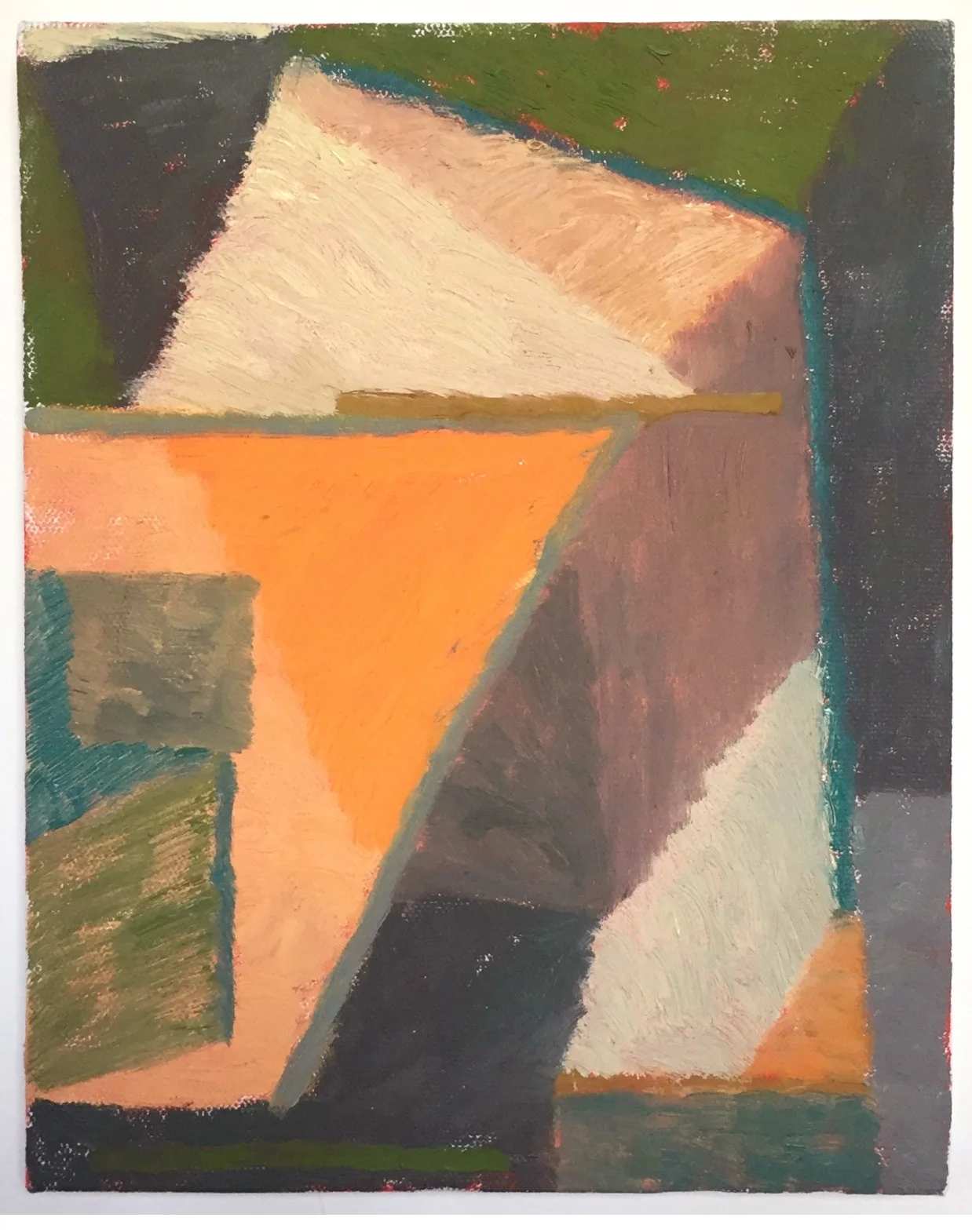 Liz Ainslie, Get Real , 2013 oil on canvas, 10" x 8"