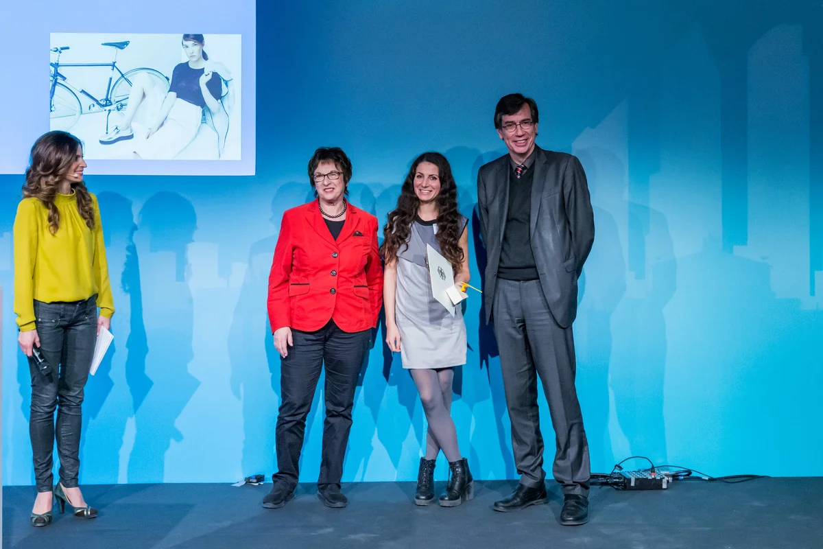 With Brigitte Zypries, Parliamentary State Secretary of Federal Ministry for Economic Affairs and Energy and Dr. Günter Winands Source: BMWi, Photo Michael Reitz
