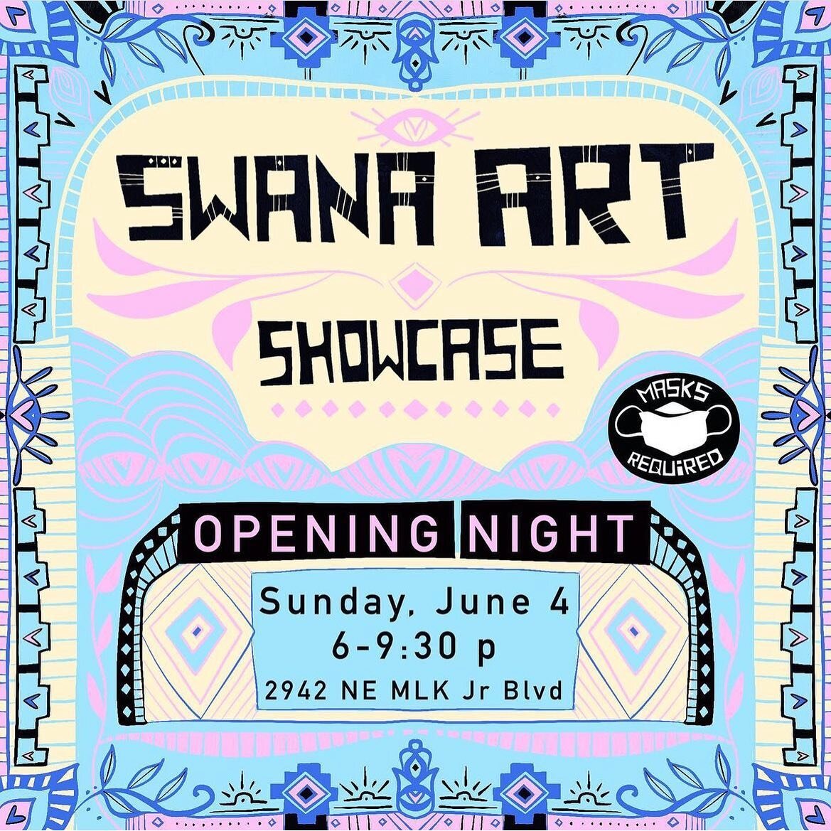 So grateful and excited to have a textile piece in this show with such an amazing group of SWANA artists.

Press release below written by @ankh.inkh.studios studios:

&ldquo;The Center for Study and Preservation of Palestine and SWANA Artists PDX are